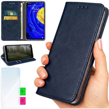 BLUEMOON Preklopna maskica za Xiaomi Redmi 15C 5G 173mm / Poco C85, bordo