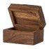 BLOOMINGVILLE Smeđa dekorativna drvena kutija za pohranu 6,5x4,5x4 cm Cemile 