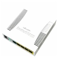 MIKROTIK Smart switch RB260GSP, 5x GE, 1x SFP, PoE Out