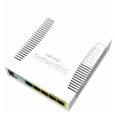 MIKROTIK Smart switch RB260GSP, 5x GE, 1x SFP, PoE Out
