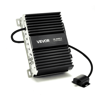 VEVOR Mono pojačalo klase D za auto, 17.6 x 22.6 x 6 cm, crno