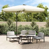 Vanjski suncobran, s aluminijskim stupom, 300 cm, zeleni