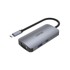 UNITEK Docking stanica P5 Trio, USB-C, 1x USB-A, 1x USB-C, 2x HDMI, 1x VGA, sivi