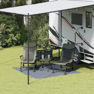 Dodatak za šator poliester 200 x 200 cm pravokutni, plavo-siva