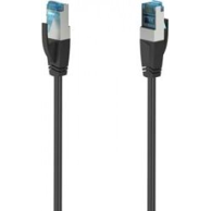 HAMA Mrežni kabel 00200679 Cat6a S/FTP, 0,5 m, crni