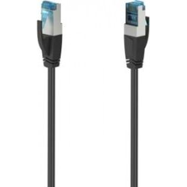 HAMA Mrežni kabel 00200679 Cat6a S/FTP, 0,5 m, crni