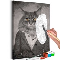 Slika za samostalno slikanje Elegant Cat 40x60