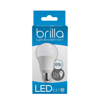 BRILLA LED žarulja, 11W, 1050lm, 6500K, A60
