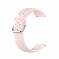 NEOGO Remen za SmartWatch Glam / Glam 2 Silicone Dots, pješčano roza (SGA007C0501)