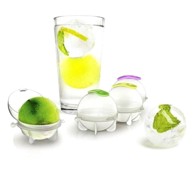 APTEL Kalup za ledene kuglice, set 4 kom, prozirni, 35 mm