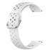B-STRAP Silicone Dots remen za Huawei Watch 3 / 3 Pro, white