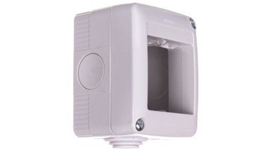 GEWISS Kućište za nadžbuknu montažu 2 modula IP40 kombinirani sustav 40 GW27002