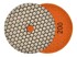 Polirni disk za suho brušenje kamenine, 125 mm, P200