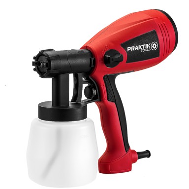 PRAKTIK TOOLS Pištolj za prskanje boje PTQ083 400W-HVLP