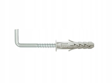 FIX ekspanzijski tipl 6x30 mm s kutnom kukom