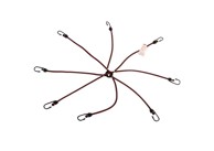 LAMPA Uže elastično 8 krakova/8mm 60309