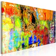 Slika Colourful Abstraction Narrow 120x40