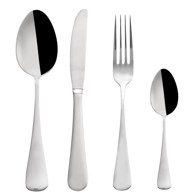 ORION Set pribora za jelo 24 kom Canada, od nehrđajućeg čelika, srebrna boja