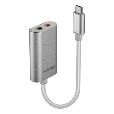 LINDY Audio adapter USB-C na 3,5 mm, bijeli