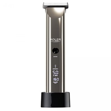 ADLER Aparat za šišanje AD2834, profesionalan, bežičan, 60 W, vodootporan IPX 6, inox