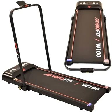 ENERO FIT Traka za trčanje W100, sklopiva, 552 W, 1–12 km/h, nosivost 100 kg