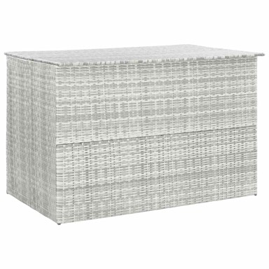 Vrtna kutija za pohranu, 150x100x100 cm, poliratan, svjetlosiva