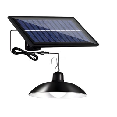 MG Solarna svjetiljka, 1200 mAh, crno