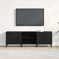 TV stalak, crni hrast, 150x30x50 cm, konstruirano drvo