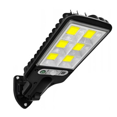 MG Solarna svjetiljka LU17, 120 LED, 3000 mAh, crno