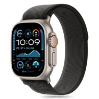 TECH-PROTECT Remen Nylon Stripe za Apple Watch/Ultra 44/45/46/49mm, crno narančasti