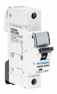 HYUNDAI HGD zaštitni automatski prekidač 1P, 6KA, 32A, karakter B