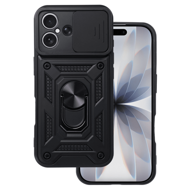 ONASI Silikonska maskica, iPhone 17, Armor Ring