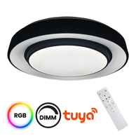 LED Pametna stropna svjetiljka Naomi, 380 mm, 24W, RGB