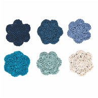 VILLA D'ESTE Papirnati podmetači UNCINETTO, set, 6 kom