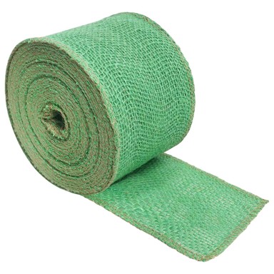 Rola od jute, 10x2500 cm, zelena