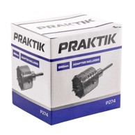 PRAKTIK Kruna za beton fi 80 mm + adapter