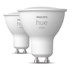PHILIPS Pametna žarulja GU10 HUE, bijela, 2 kom