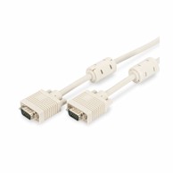 DIGITUS Kabel 1:1 SVGA 15M-M 10 m, siva