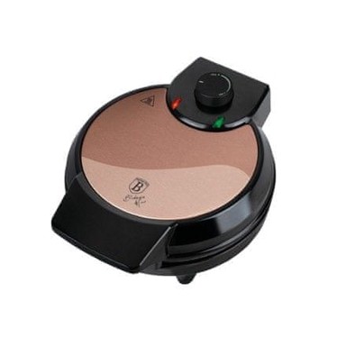 BERLINGERHAUS Aparat za vafle BH-9450, kalup u obliku cvijeta, Rose Gold Edition