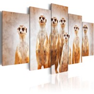 Slika Family of meerkats 200x100