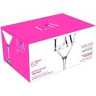 LAV Set čaša Misket za martini 6/1, 190 ml