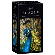 INTERDRUK Puzzle Colorful Nature 1 Peacock, 250 kom