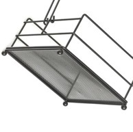 ZELLER Držač za kuhinjsku rolu, metalni, crni, 27422