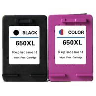 TONER123 Zamjenske tinte komplet HP 650 / DeskJet Ink Advantage 1015, 1515, 2515, 2545, 2645, 3515, 3545, 4515, 4645, crna XL, boja XL