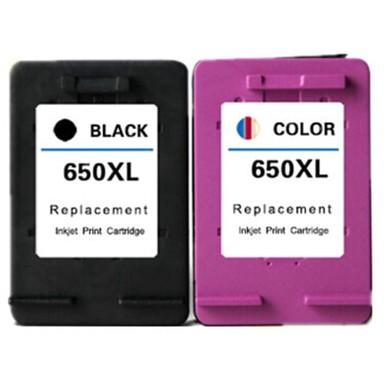 TONER123 Zamjenske tinte komplet HP 650 / DeskJet Ink Advantage 1015, 1515, 2515, 2545, 2645, 3515, 3545, 4515, 4645, crna XL, boja XL