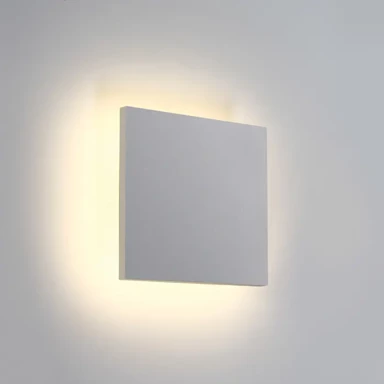 Zidna svjetiljka, LED, 7 W, 600 lm, 3000 K, 230 V, IP54, IK08, bijela