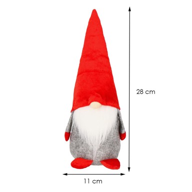 SPRINGOS Božićna figurica - patuljak dekorativni (25 cm)