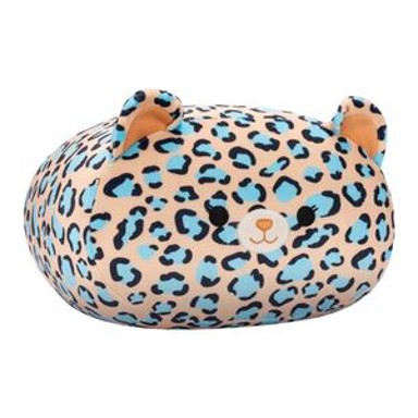 SQUISHMALLOWS Plišana igračka Stackables Emanga leopard 30 cm, plavozelena