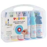 PRIMO Boje za staklo 651W6SP, 6 x 75 ml