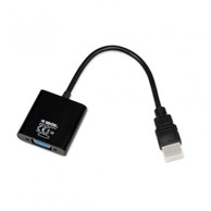 IBOX Adapter HDMI Type A na VGA D-Sub IAHV01, crna  